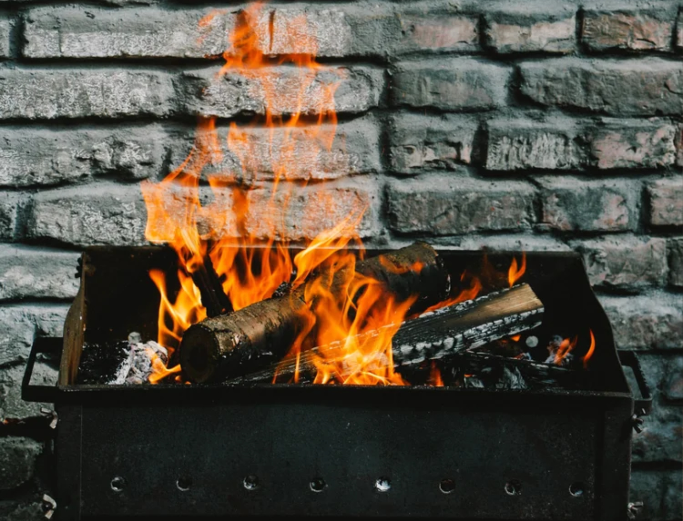 Beautiful Stone Fireplace